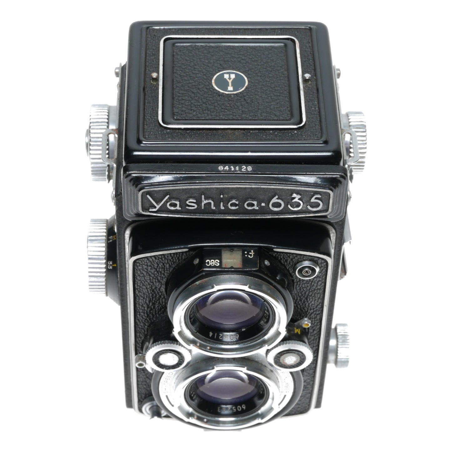 YASHICA 635 Dual Format TLR 120 35mm Film Camera Yashikor 3.5/80