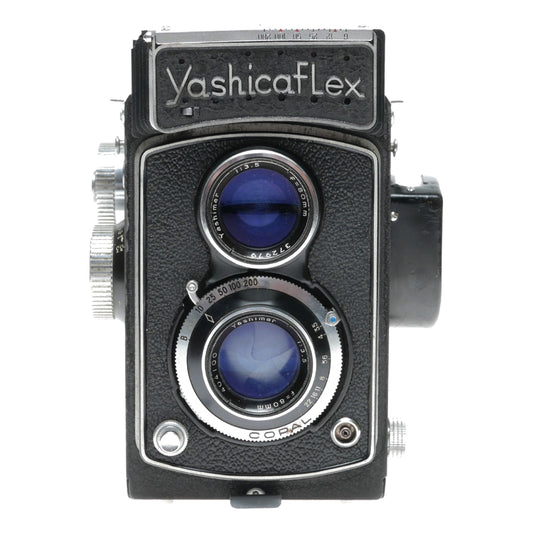 Yashicaflex AS-II TLR 120 Film 6x6 Camera Yashimar 3.5/80