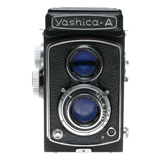 Yashica-A Medium Format TLR 120 Film Camera Yashicor 3.5/80mm