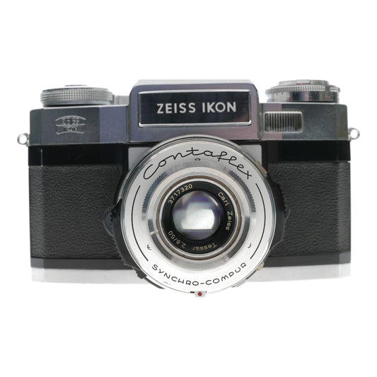 Zeiss Ikon Contaflex 10.1272 Super B 35mm SLR Camera Tessar 2.8/50