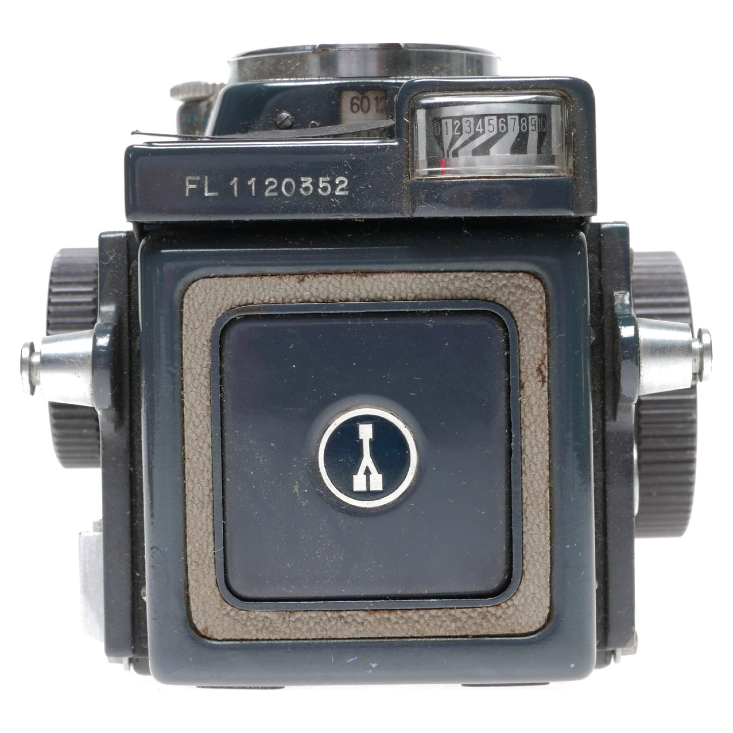 Yashica 44 LM Blue 4x4 TLR Film Camera Yashinon 3.5/60