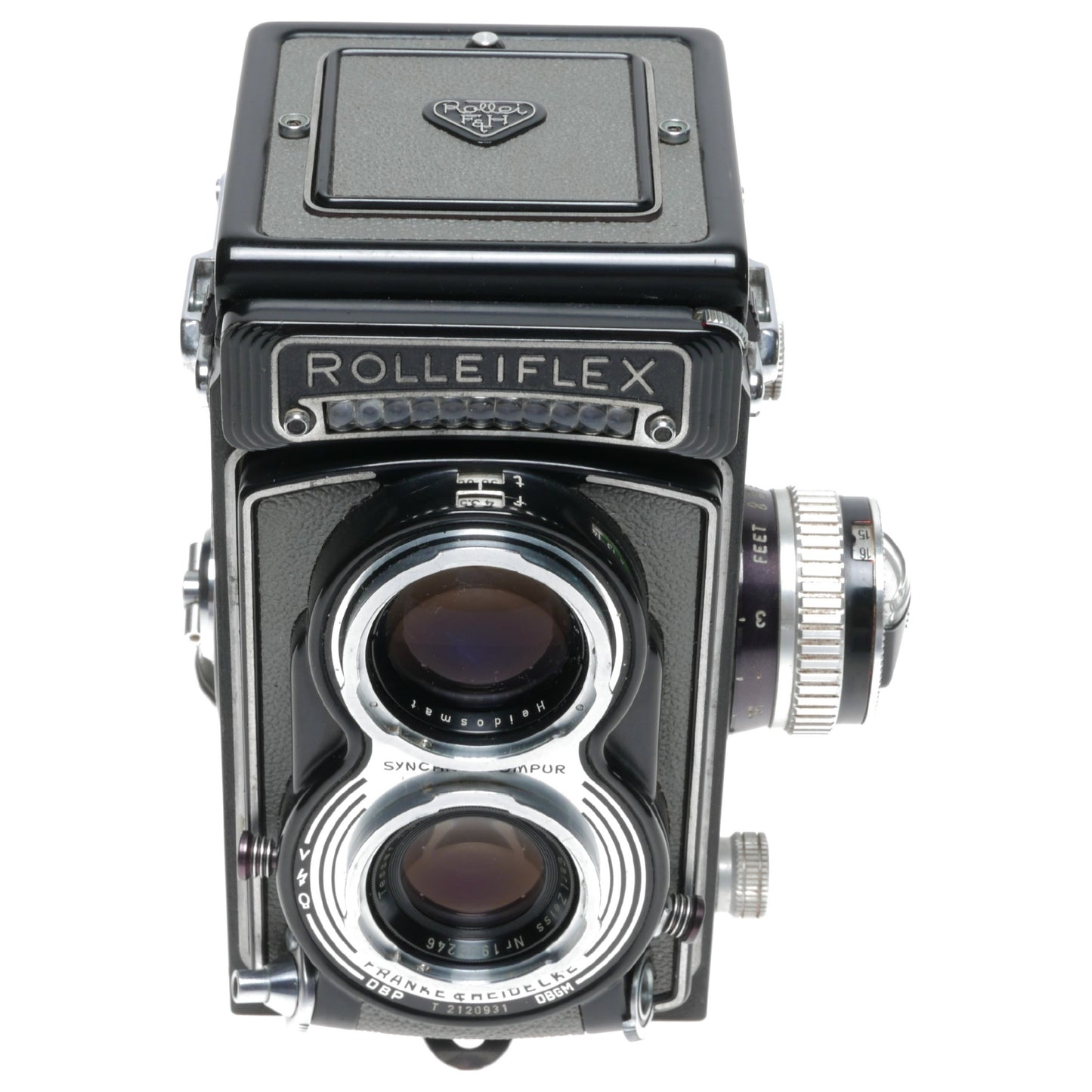 Rolleiflex T1 Grey Model K8 Tessar 3.5/75mm