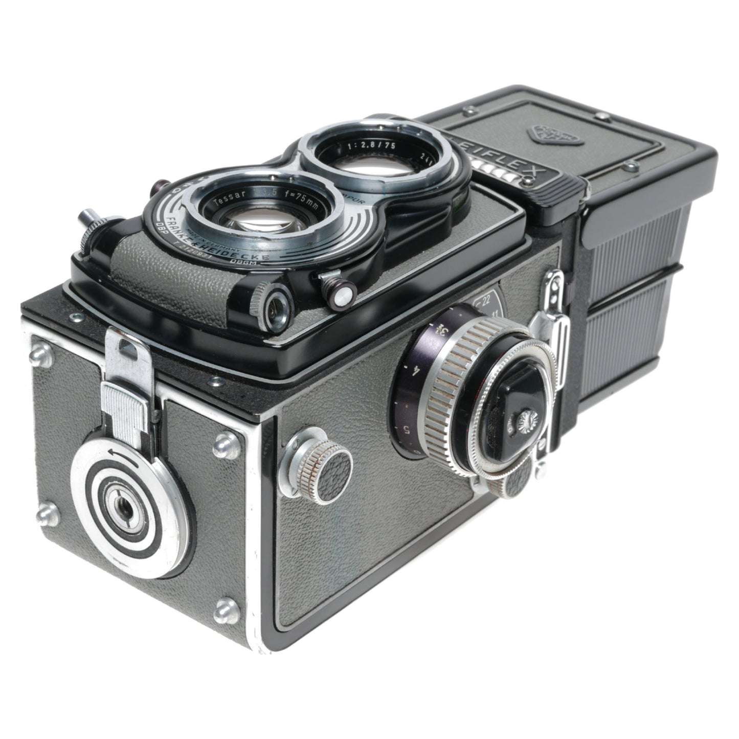 Rolleiflex T1 Grey Model K8 Tessar 3.5/75mm