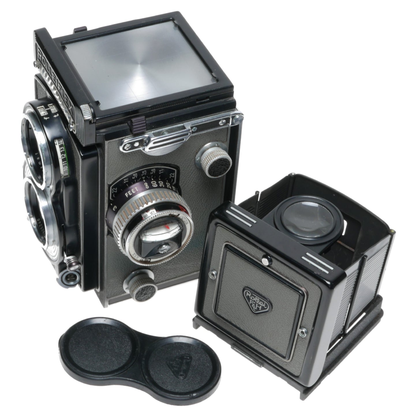 Rolleiflex T1 Grey Model K8 Tessar 3.5/75mm