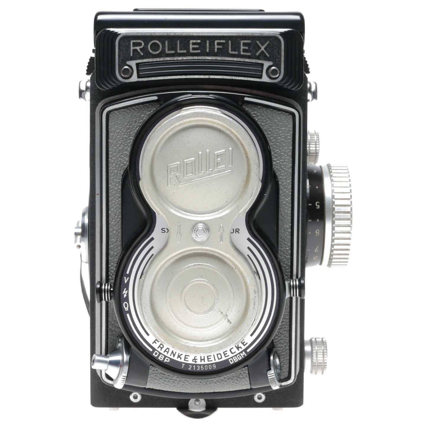 Rolleiflex T Model 1 Grey TLR Film Camera Carl Zeiss Tessar 1:3.5/75