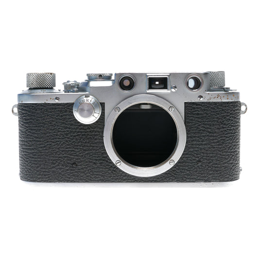 JUST SERVICED Leica IIIf LTM 35mm rangefinder 3F chrome film camera body