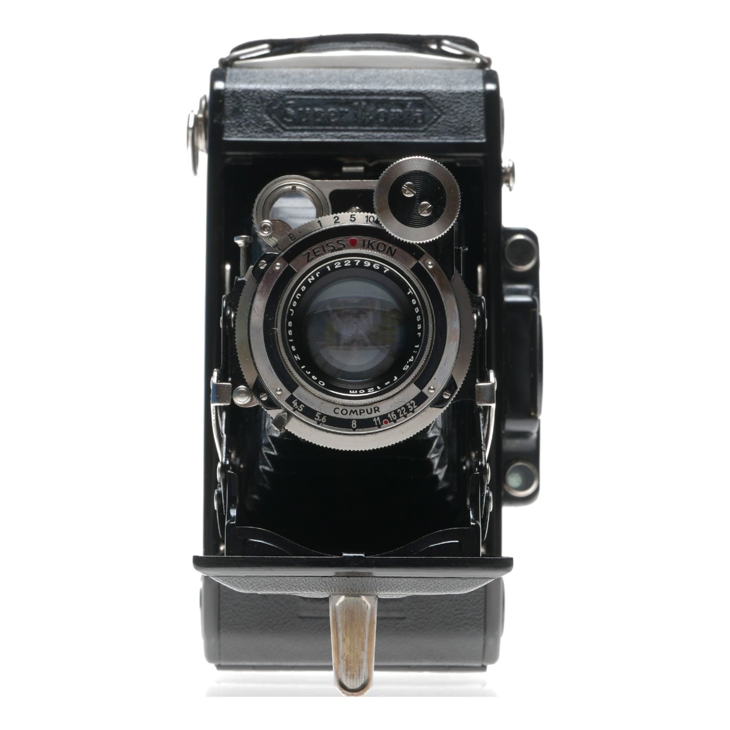 Zeiss Ikon Super Ikonta 530/15 Model D Folding Camera Tessar 1:4.5 f=12cm