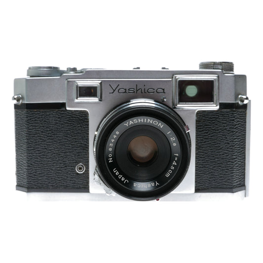 Yashica 35 Rangefinder Film Camera Yashinon 1:2.8 f=4.5cm