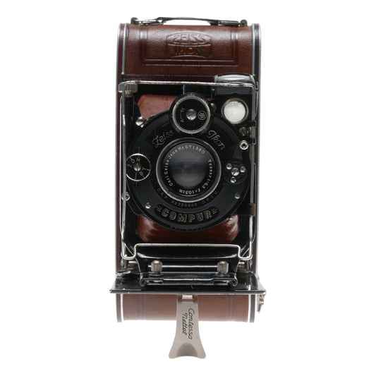 Zeiss Ikon Cocarette Luxus 1 521/2 Folding Camera Tessar 6.3/10.5cm