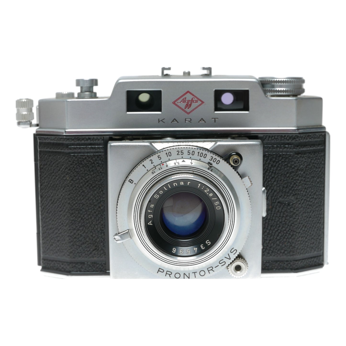 Agfa Karat IV 35mm Film Rangefinder Camera Solinar 1:2.8/50