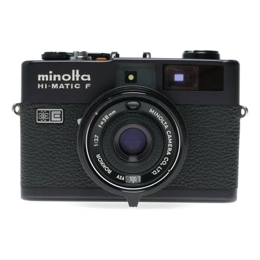 Minolta Hi-Matic F 35mm Film Rangefinder Camera Rokkor 1:2.7/38