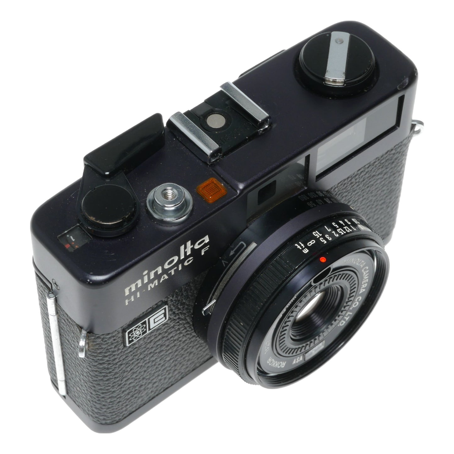 Minolta Hi-Matic F 35mm Film Rangefinder Camera Rokkor 1:2.7/38