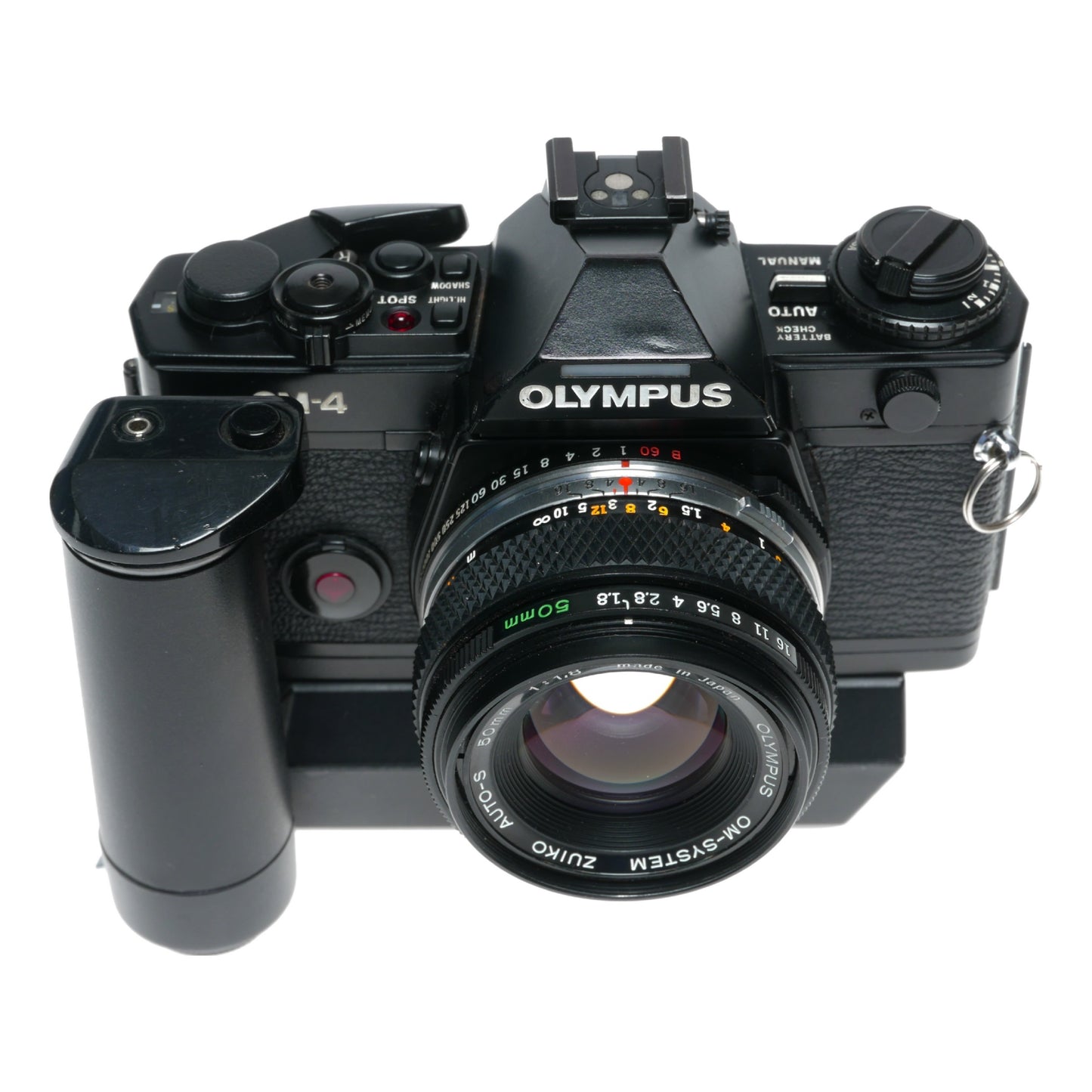 Olympus OM-4 35mm SLR Film Camera Auto-S 1:1.8/50mm Motor