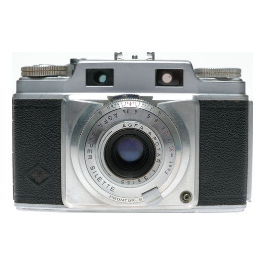 Agfa Super Silette 35mm Film Rangefinder Camera Apotar 1:3.5/45