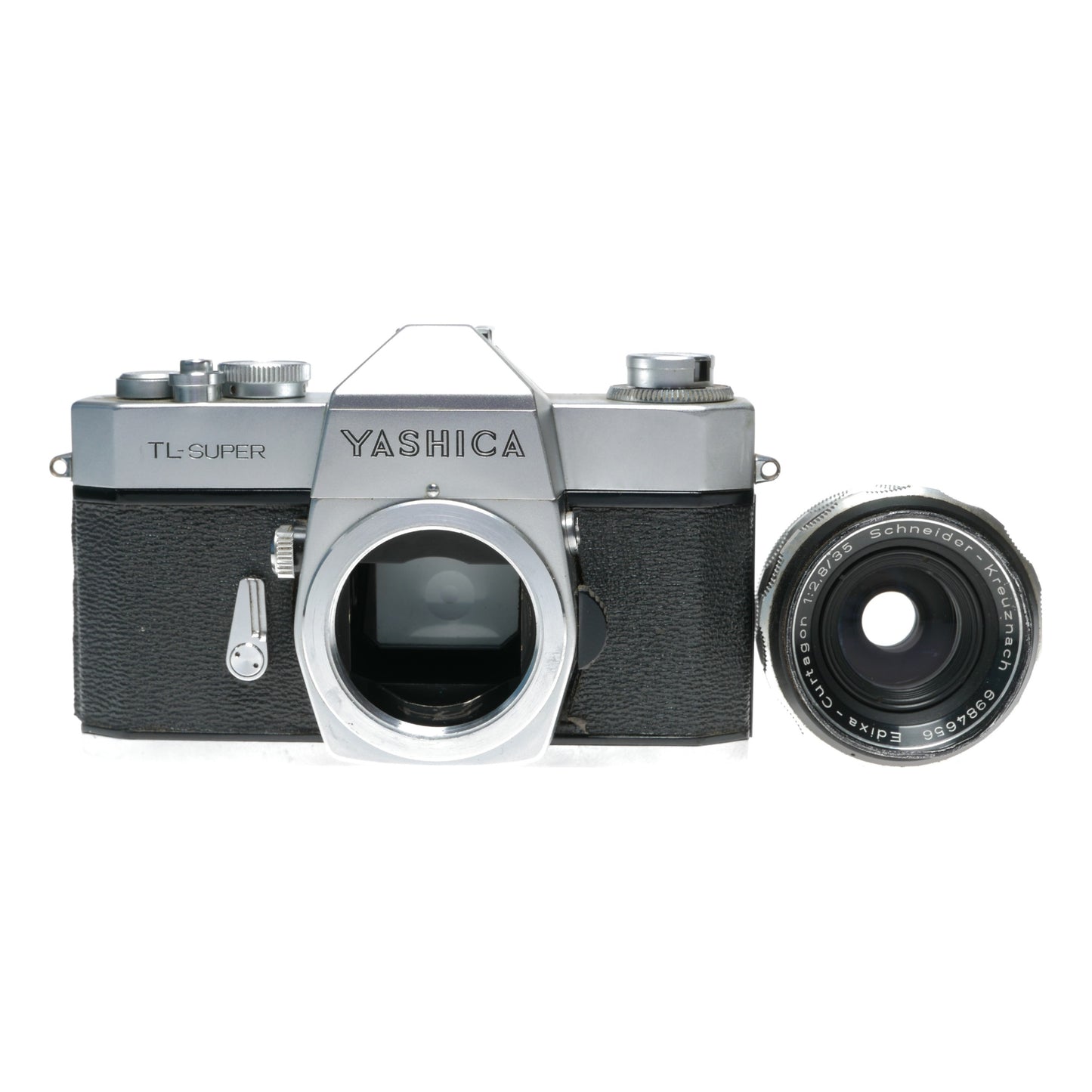 Yashica TL-Super 35mm Film SLR Camera Edixa-Curtagon 1:2.8/35