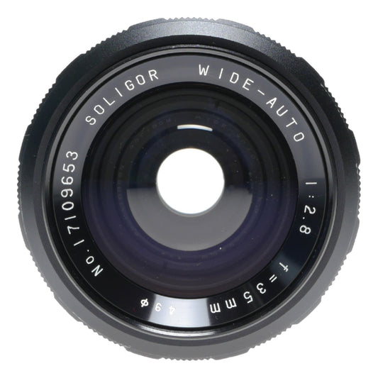 Soligor 1:2.8 f=35mm Wide Auto Minolta Camera Lens