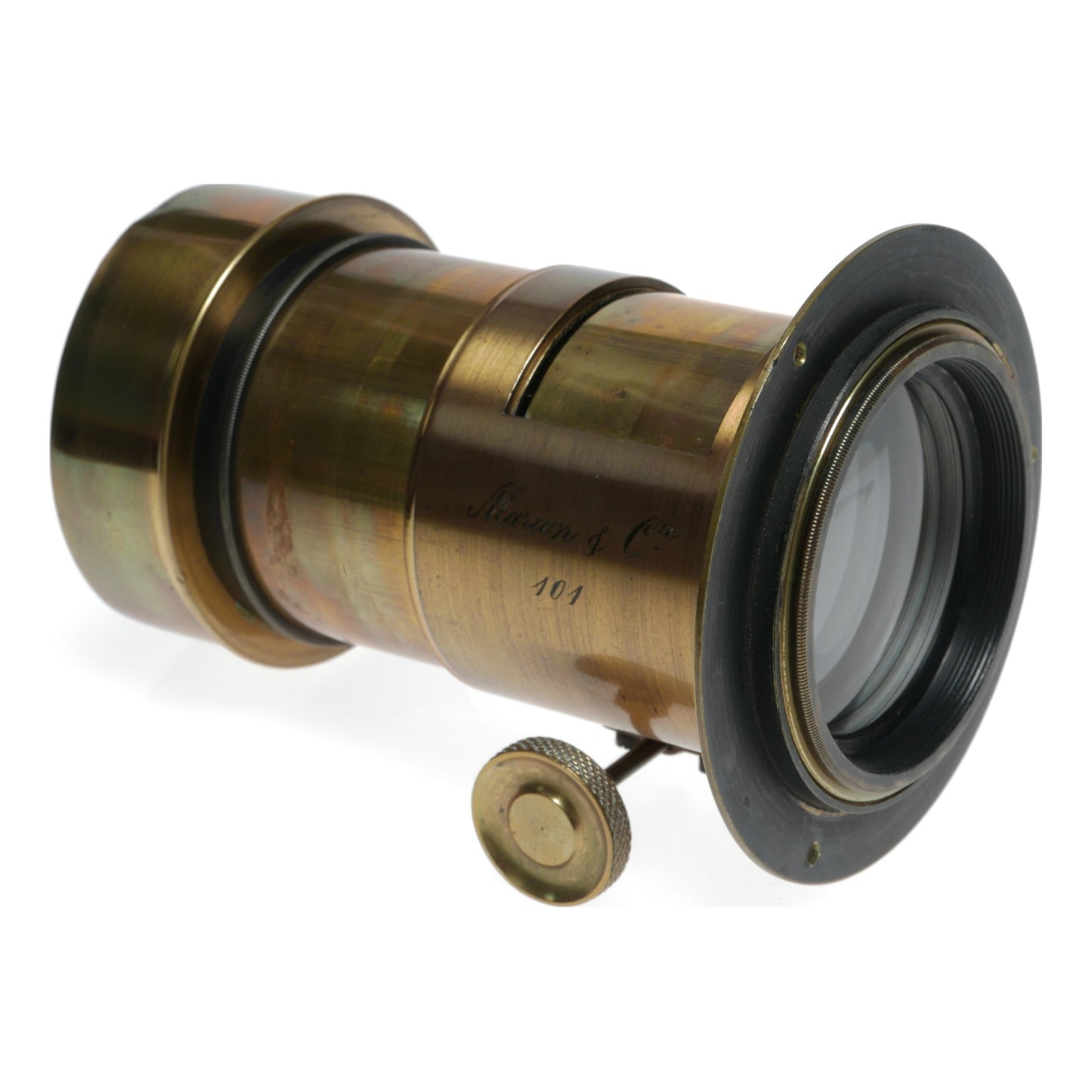 Soho Marion & Cie 101 Vintage Plate Camera Portrait Brass Lens