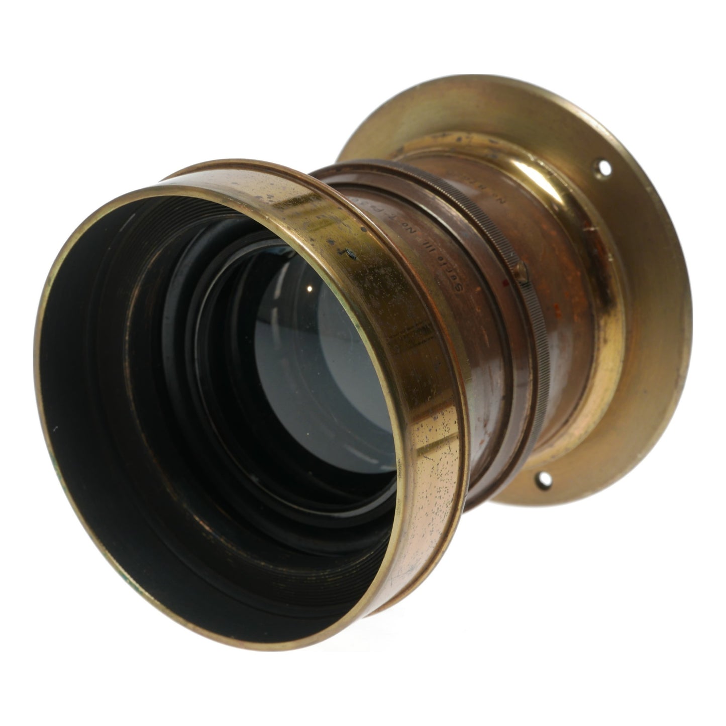 Goerz Doppel Anastigmat Serie III No.7 F=360mm 14 Inch Brass Lens