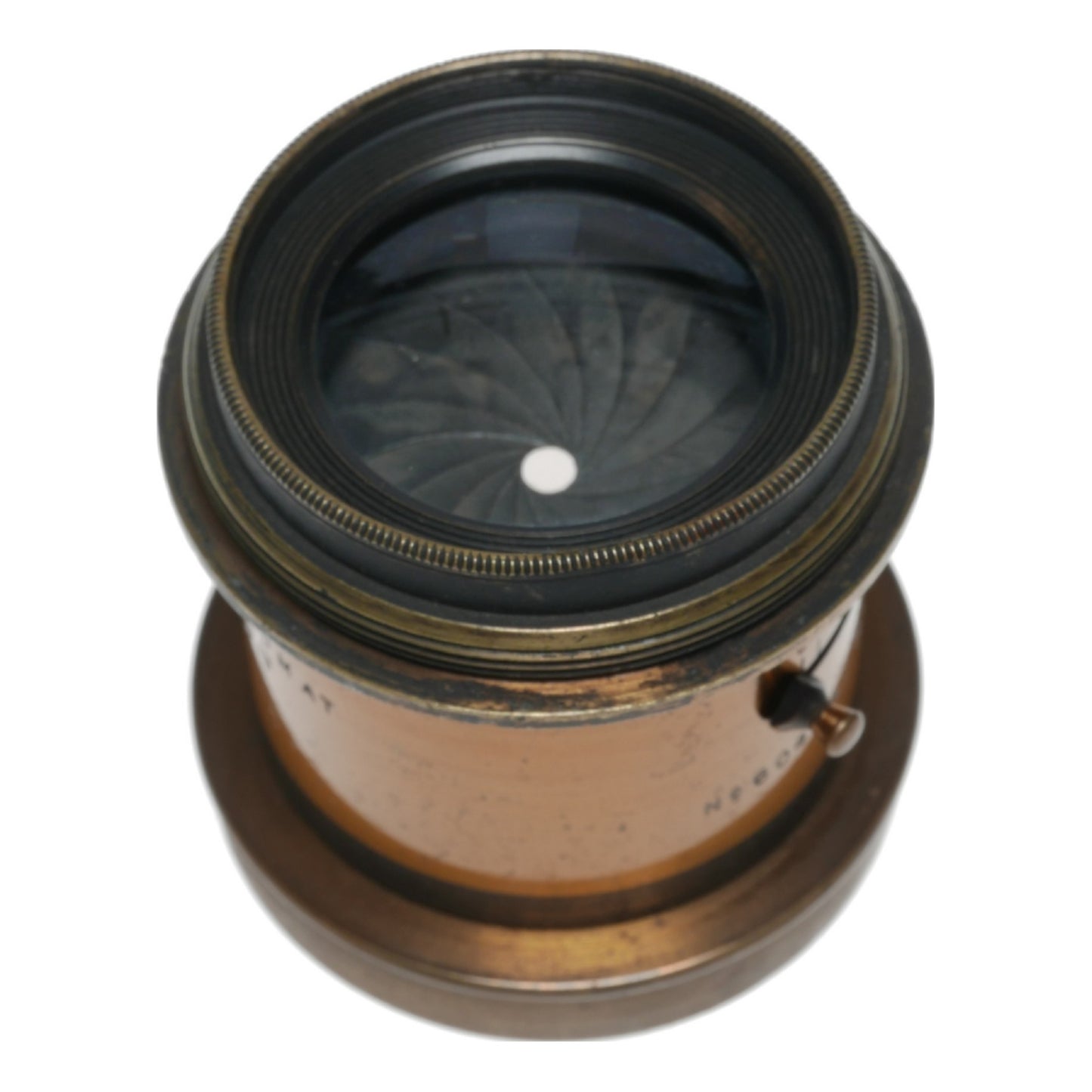 Ross Symmetric Anastigmat 1:8 F:9 In. Plate Bellows Camera Brass Lens