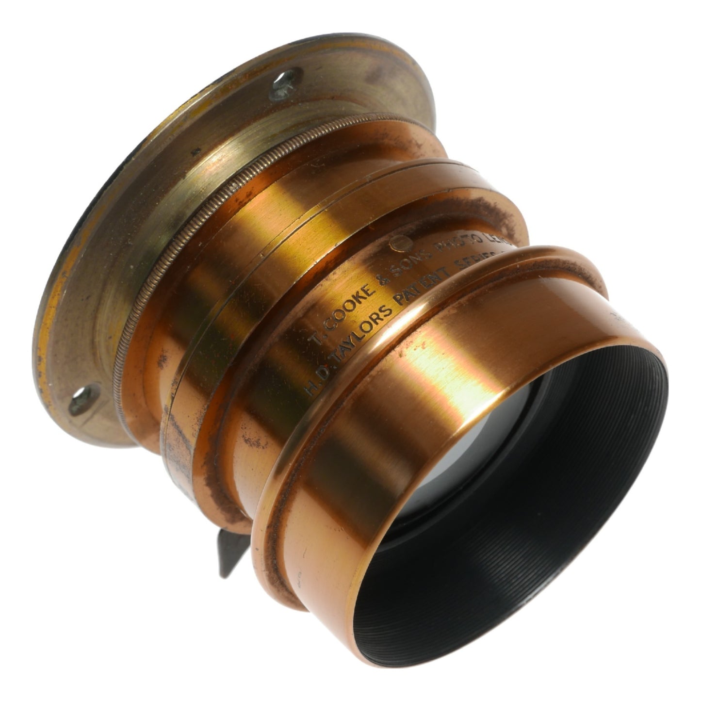 Cooke Taylors Series III 6 1/3 In FL Brass Portrait Lens f11