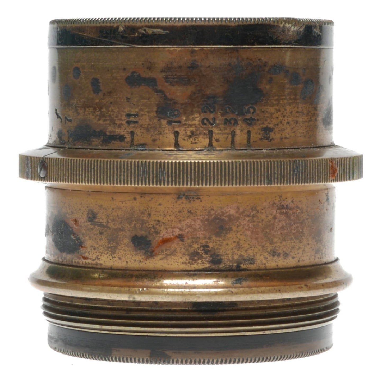 Busch Rapid Aplanat F.7 F=20cm Brass Large Format Camera Lens