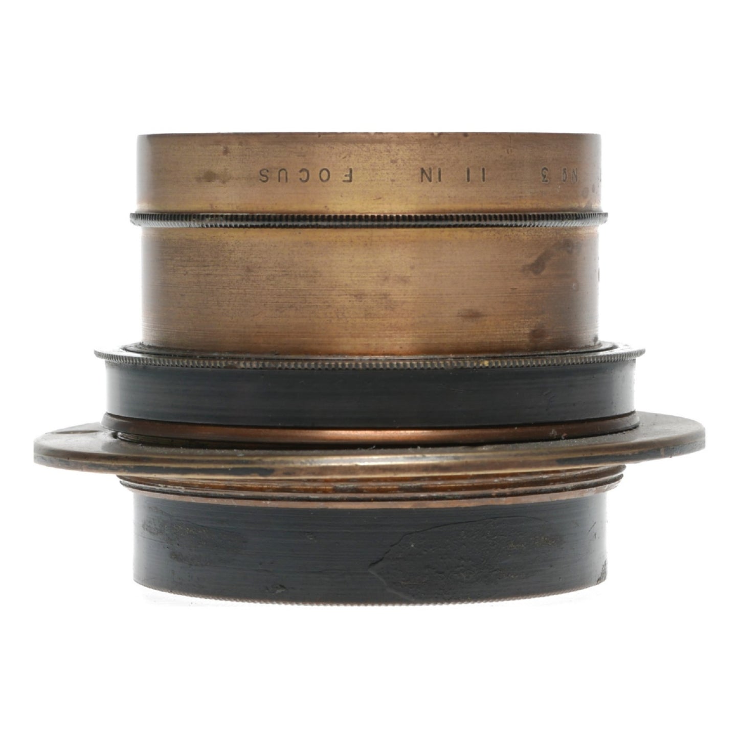 Aldis Uno Anastigmat F.7.7 No.3 11 In Focus Large Format Brass Lens