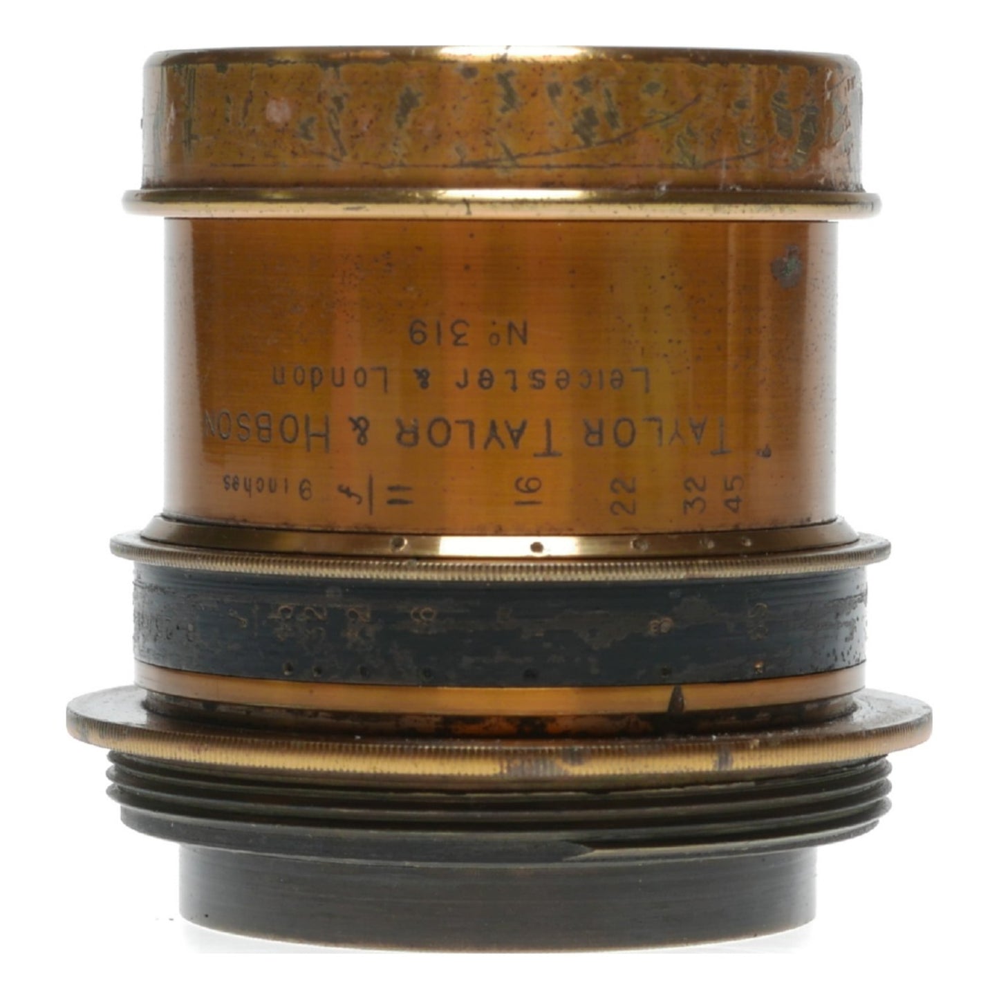 Taylor Cooke Series III 5x4 Eq.Focus 6.25 In No.319 Brass Camera Lens