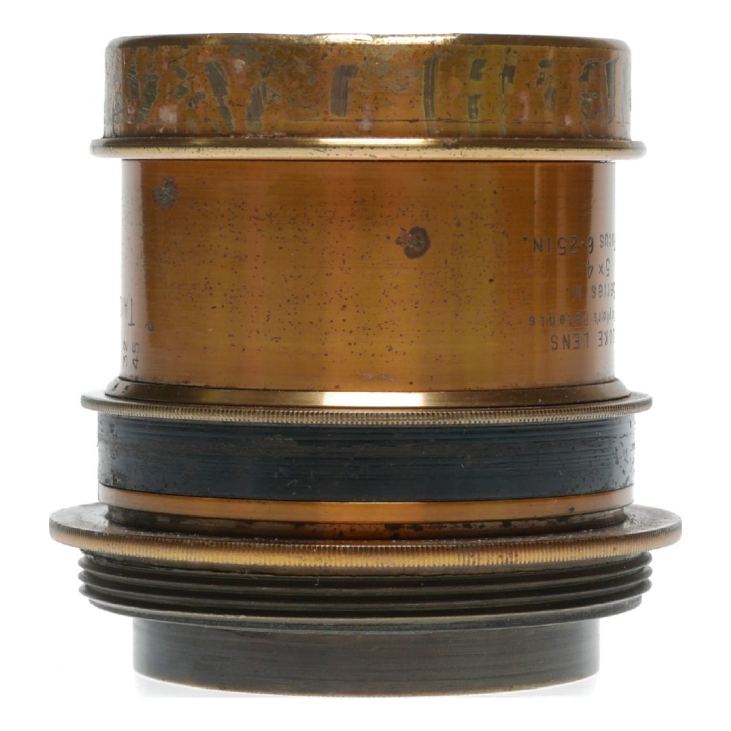 Taylor Cooke Series III 5x4 Eq.Focus 6.25 In No.319 Brass Camera Lens