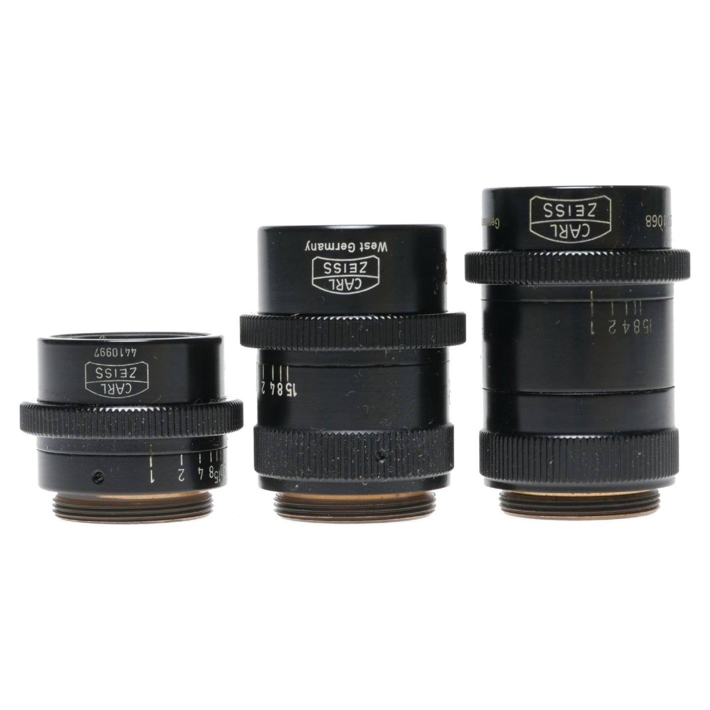 Zeiss Luminar C-Mount Contarex Macro Close-Up Lenses 16 25 40 100mm