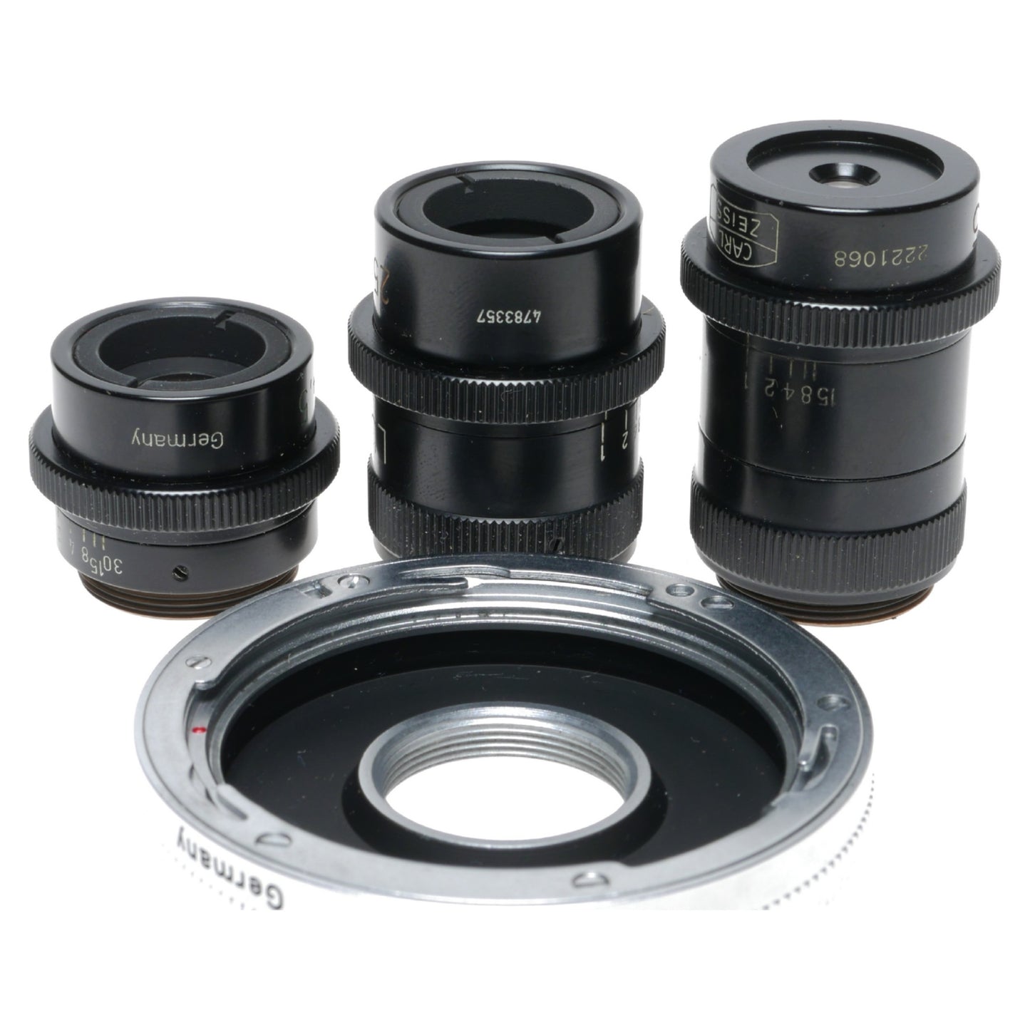 Zeiss Luminar C-Mount Contarex Macro Close-Up Lenses 16 25 40 100mm