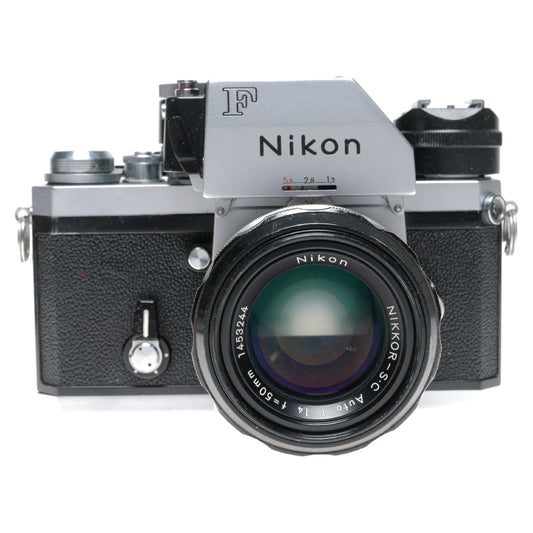 Nikon F Photomic FTN 35mm SLR Camera Nikkor S.C Auto 1:1.4 50mm