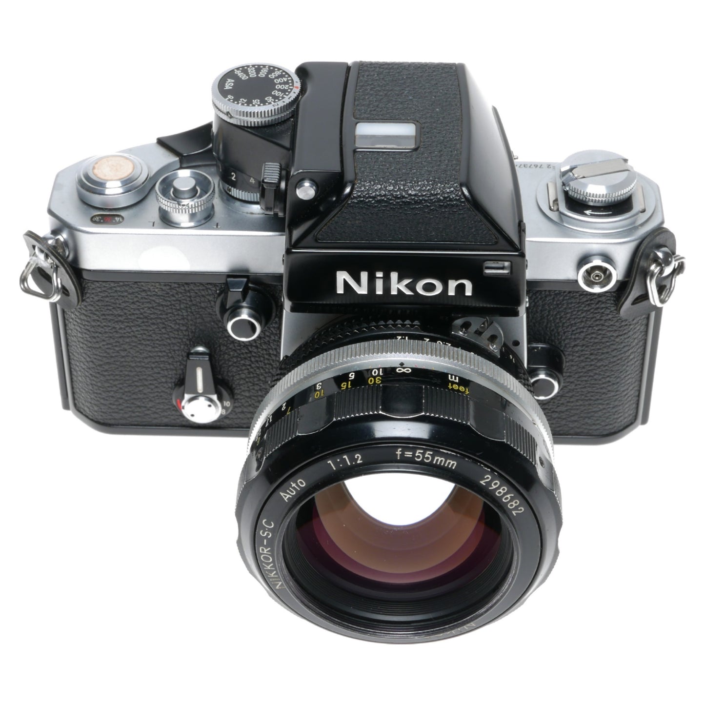 Nikon F2 Photomic 35mm SLR Camera Nikkor S.C Auto 1:1.2/55mm