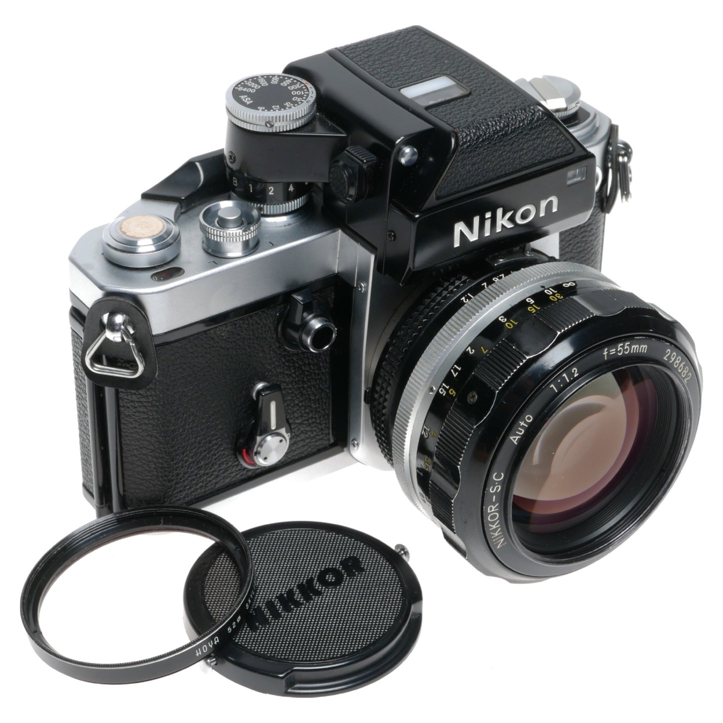 Nikon F2 Photomic 35mm SLR Camera Nikkor S.C Auto 1:1.2/55mm