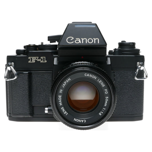 Canon F-1 Program SLR 35mm Film Camera FD 50mm 1:1.8