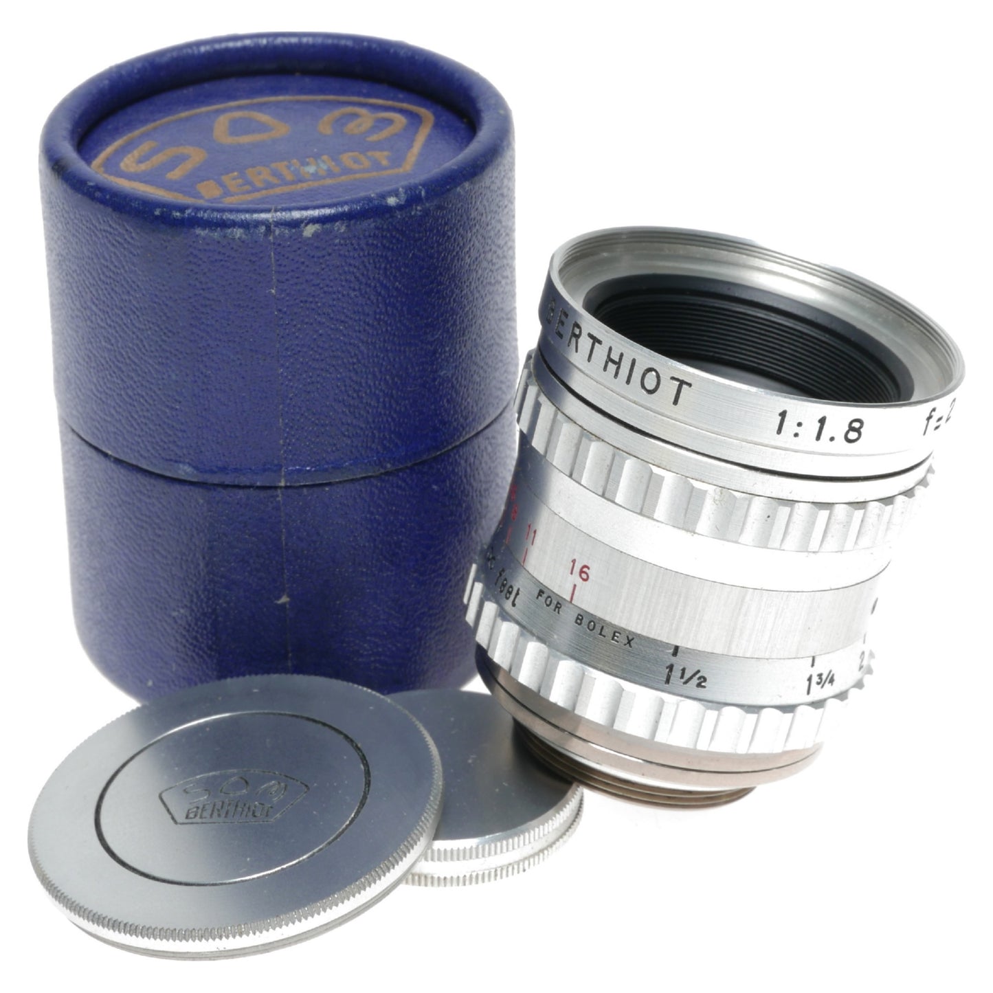 SOM Berthiot Lytar 1:1.8 f=25 Bolex H-16 C-Mount Lens K39888