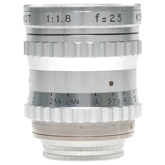 SOM Berthiot Lytar 1:1.8 f=25 Bolex H-16 C-Mount Lens K39888