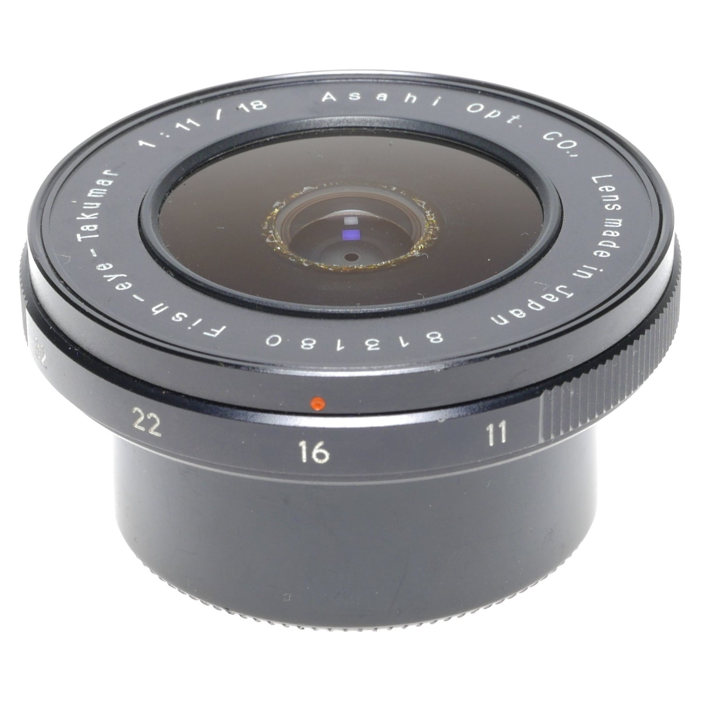 Asahi Fish-Eye-Takumar 1:11/18 Pentax Camera Lens