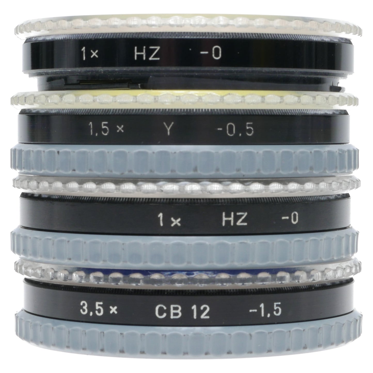 Hasselblad set of 4 Bay 50 camera lens filters HZ CB12 1,5 various