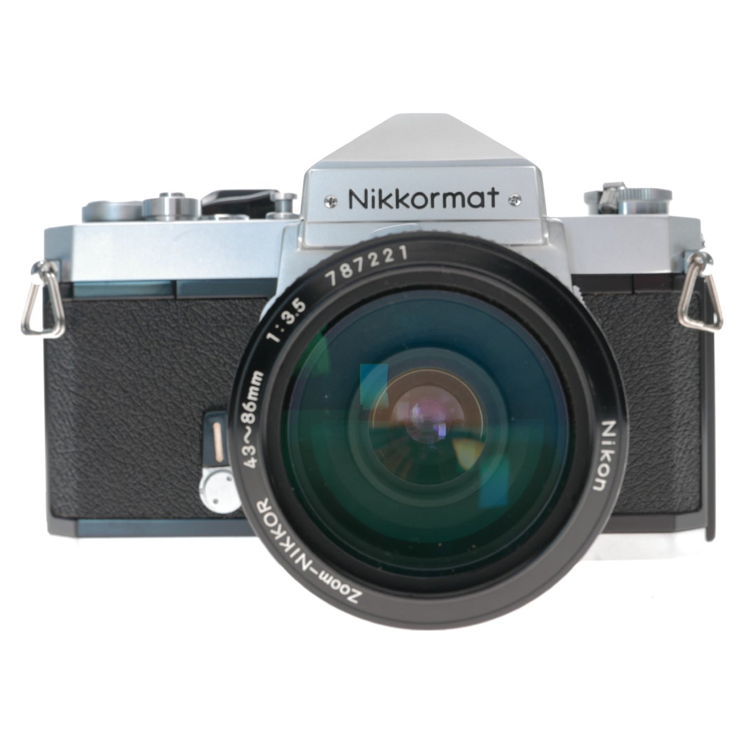 Nikon Nikkormat FTN SLR Camera Zoom-Nikkor 43-86mm 1:3.5 Lens