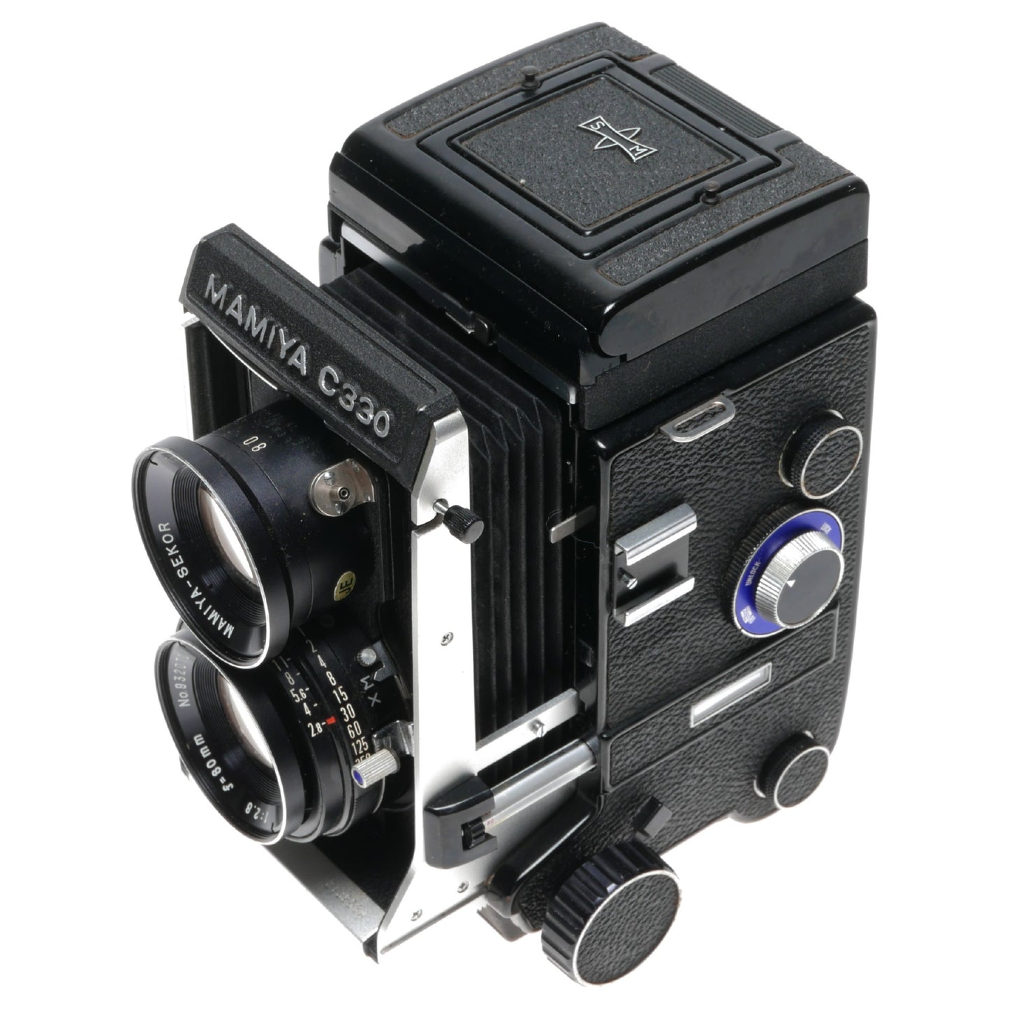 Mamiya C330 Professional f Blue Dot TLR Camera Sekor 2.8/80mm