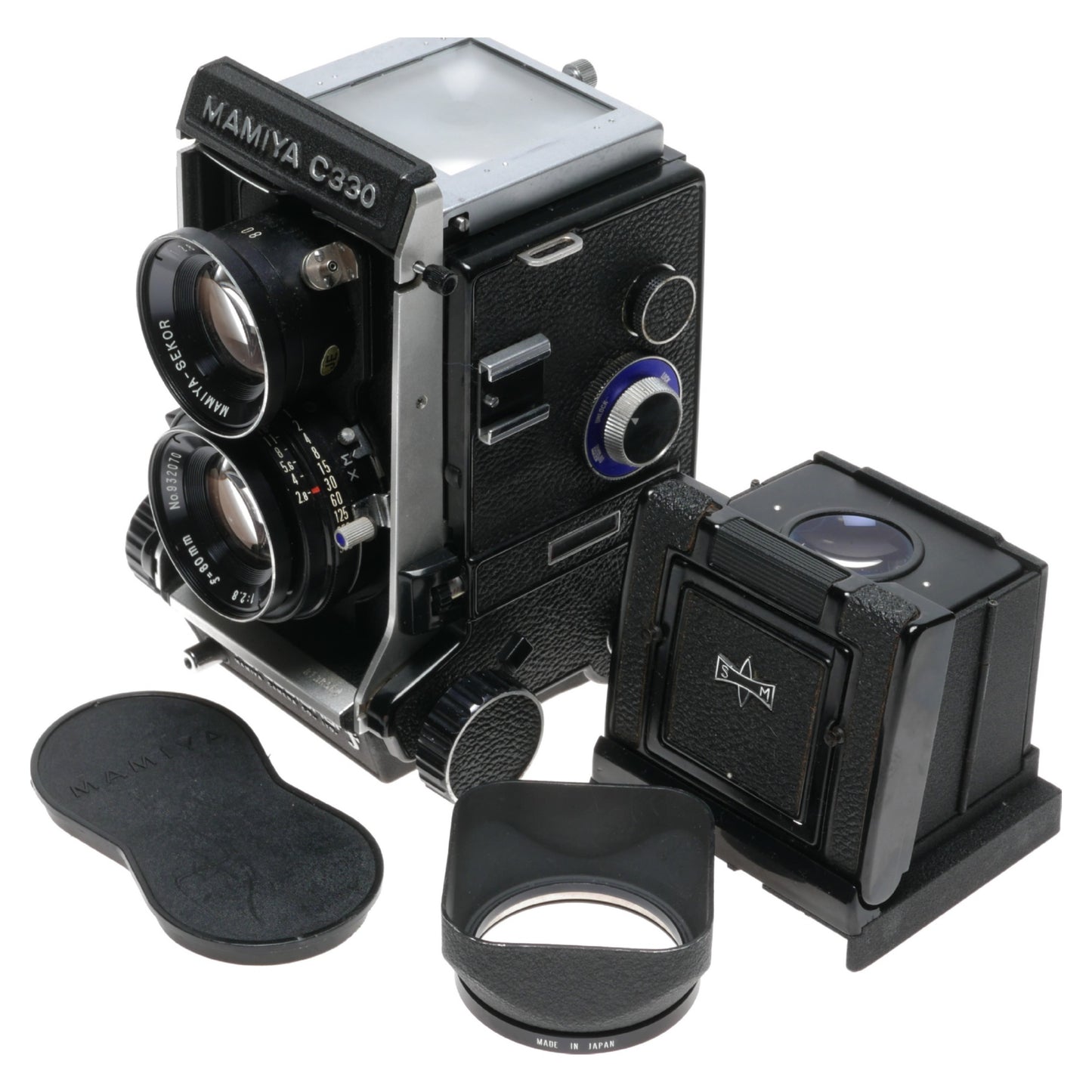 Mamiya C330 Professional f Blue Dot TLR Camera Sekor 2.8/80mm