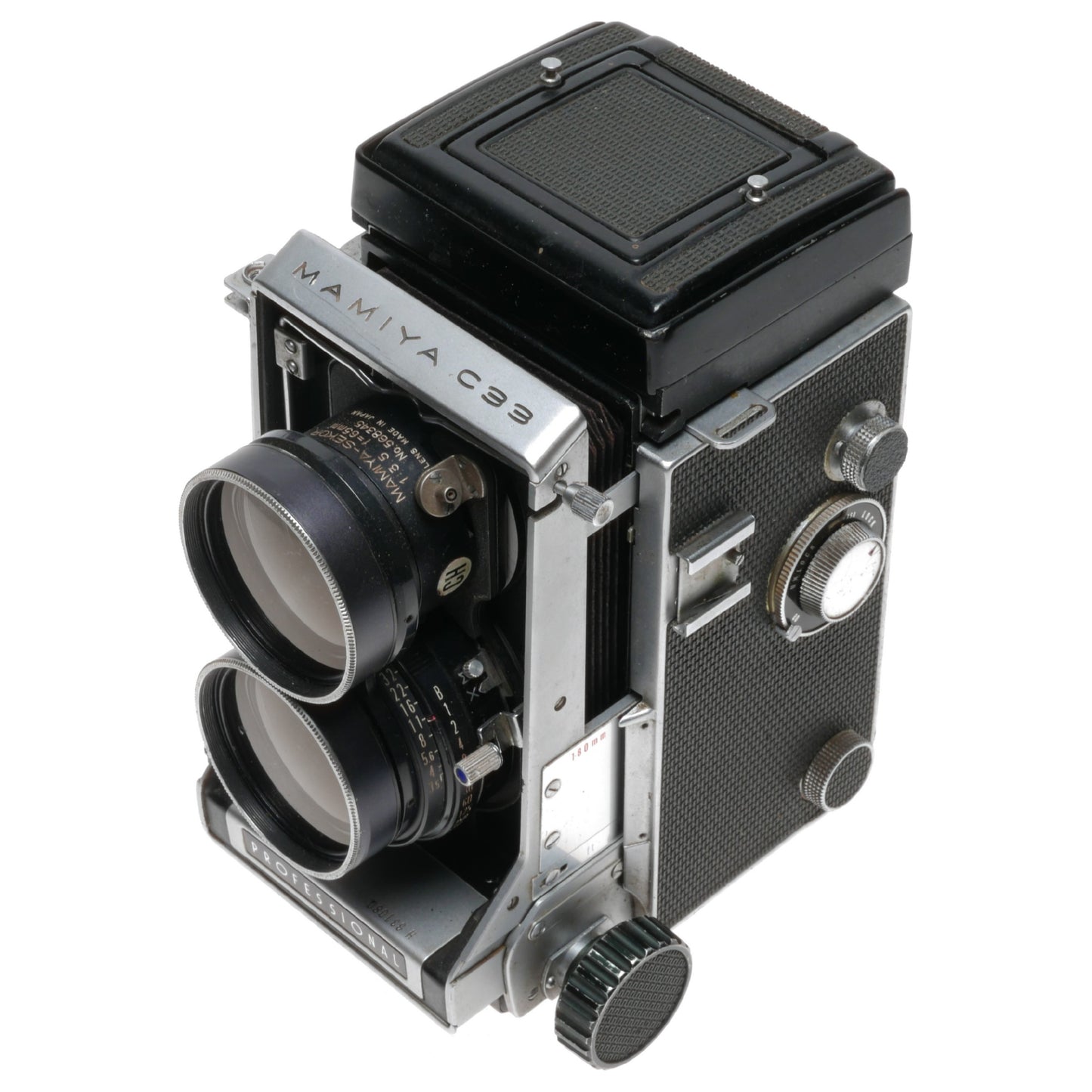 Mamiya C33 Professional TLR Camera Blue Dot Sekor 1:3.5 f=65mm