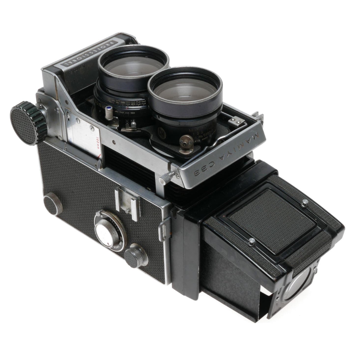 Mamiya C33 Professional TLR Camera Blue Dot Sekor 1:3.5 f=65mm