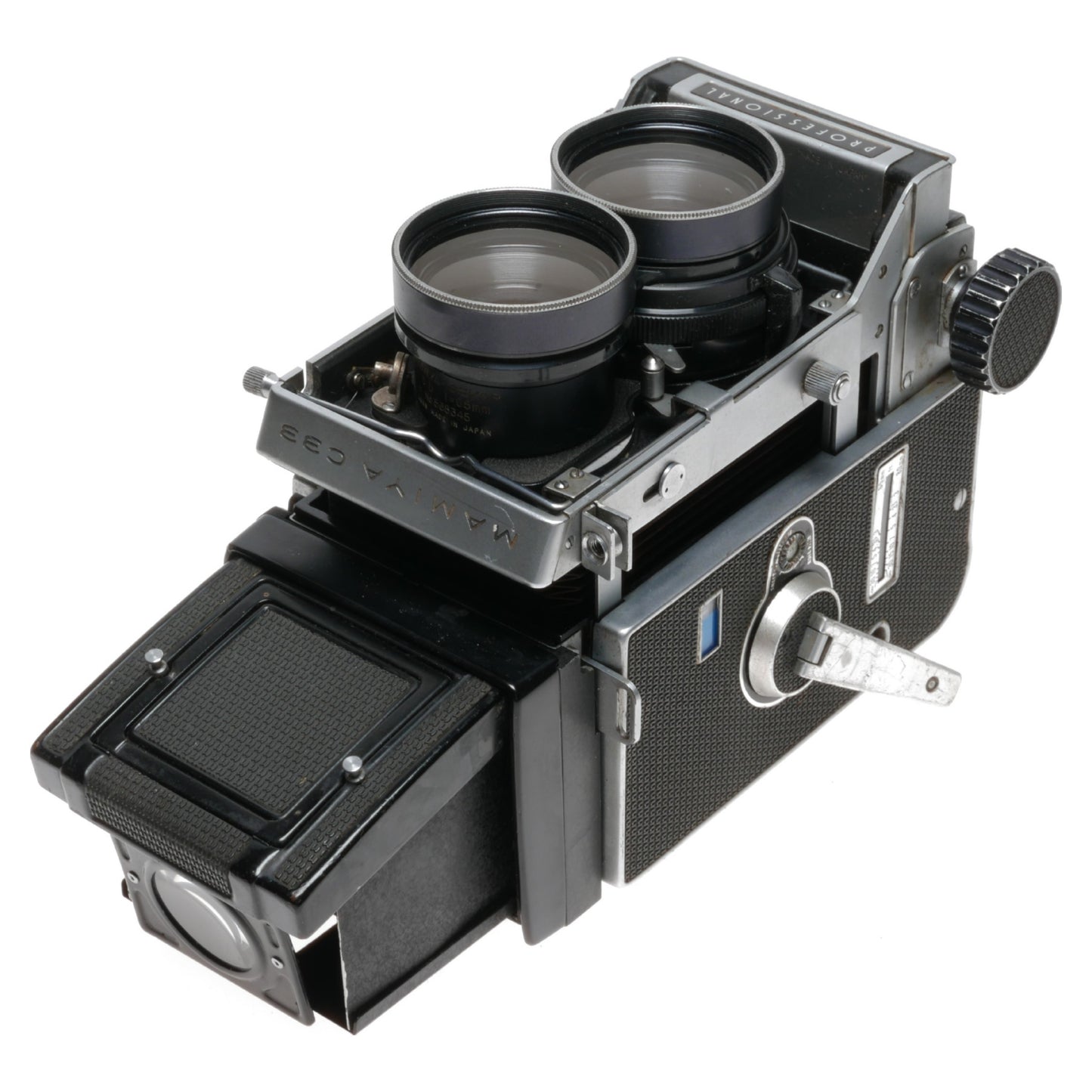 Mamiya C33 Professional TLR Camera Blue Dot Sekor 1:3.5 f=65mm