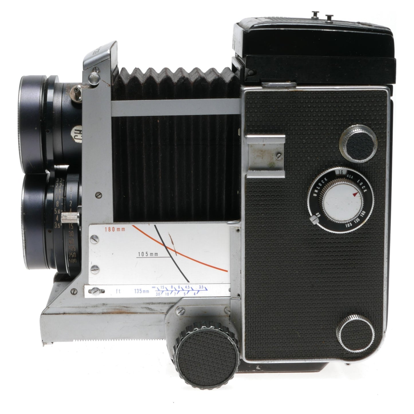 Mamiya C33 Professional TLR Camera Blue Dot Sekor 1:3.5 f=65mm