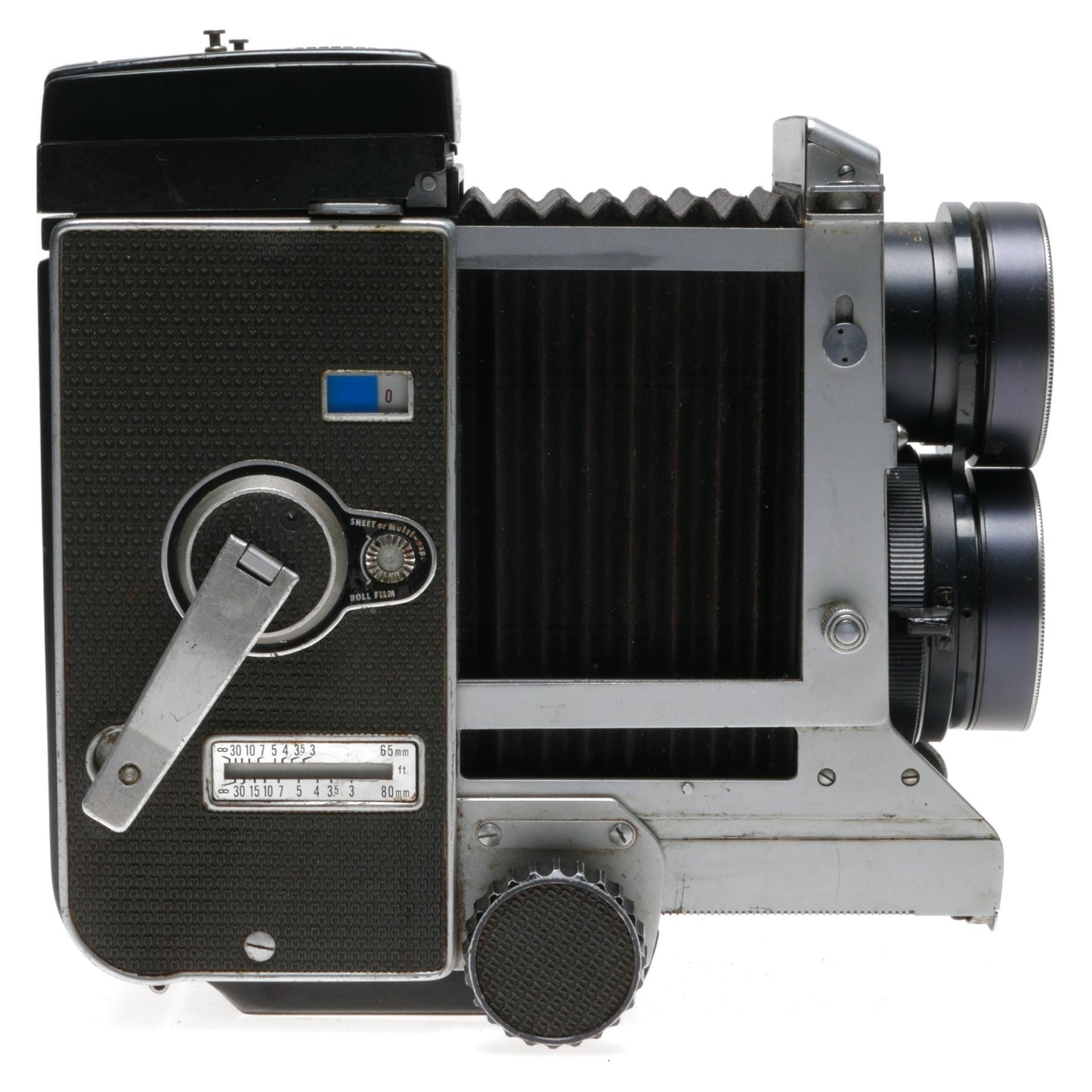 Mamiya C33 Professional TLR Camera Blue Dot Sekor 1:3.5 f=65mm