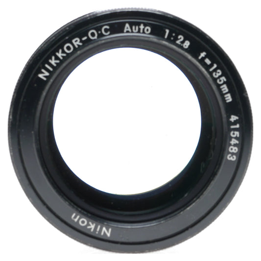 Nikon Nikkor-Q.C Auto 1:2.8 f=135mm Telephoto Lens 415483