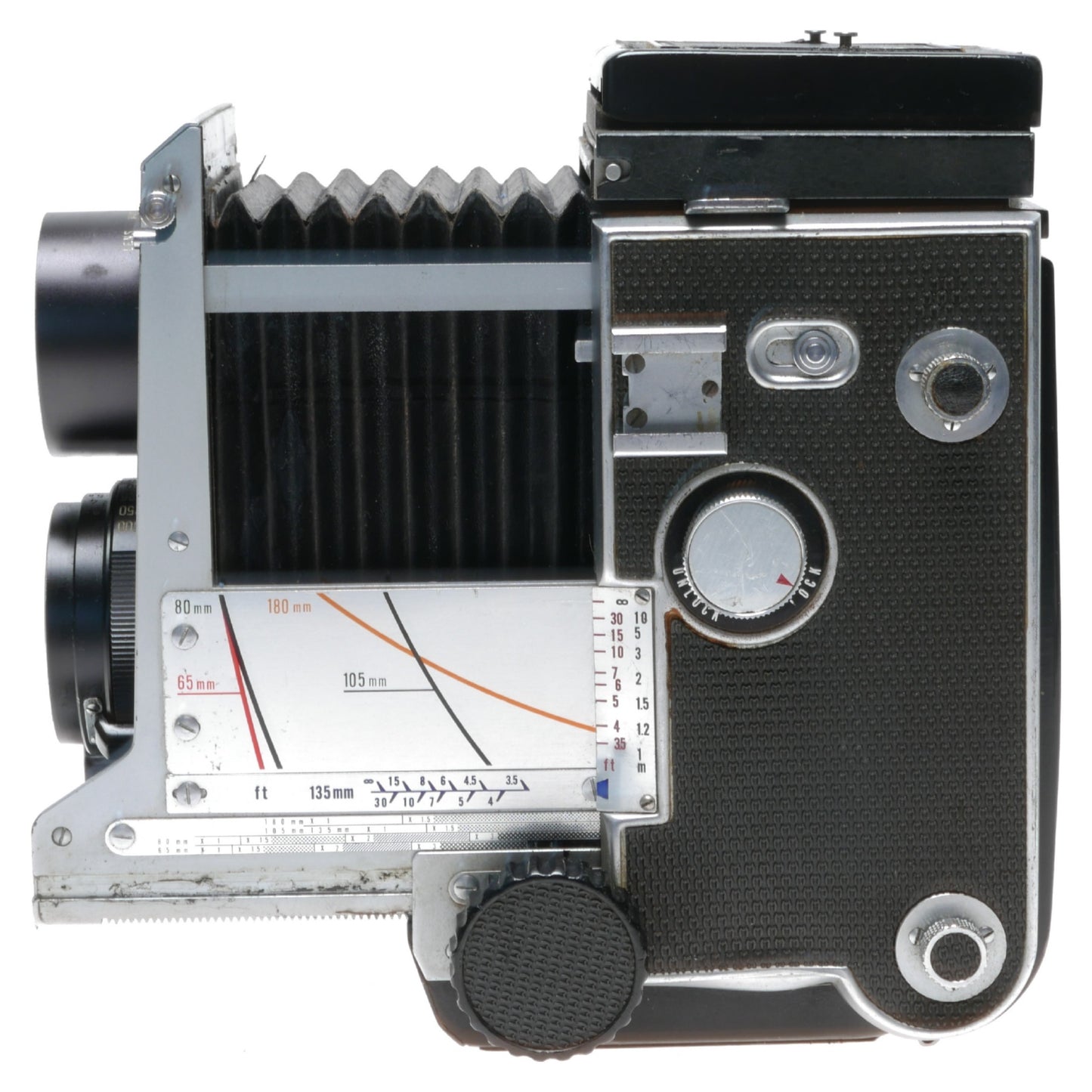 Mamiya C22 Professional TLR Bellows Film Camera Sekor 3.7/80mm