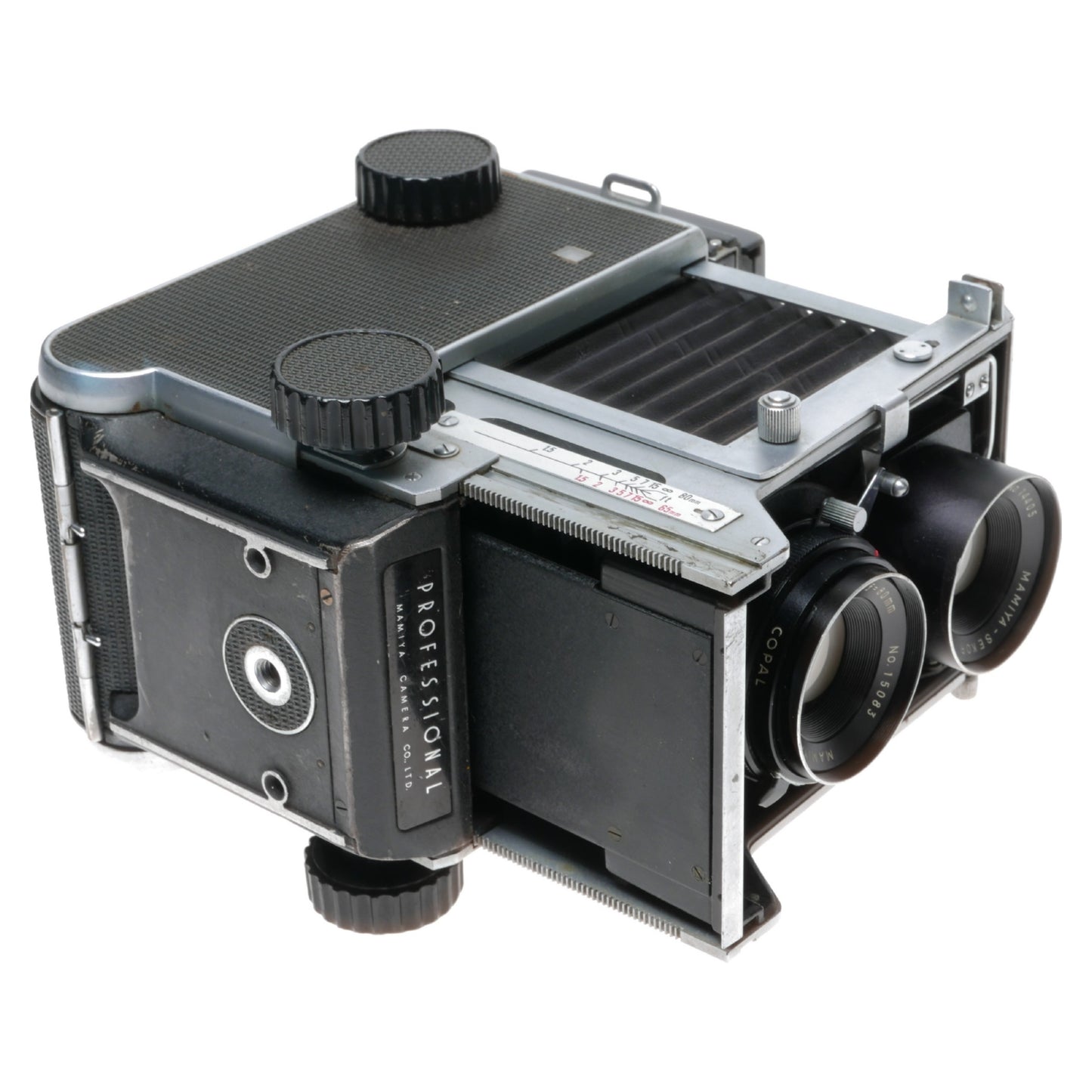 Mamiya C22 Professional TLR Bellows Film Camera Sekor 3.7/80mm