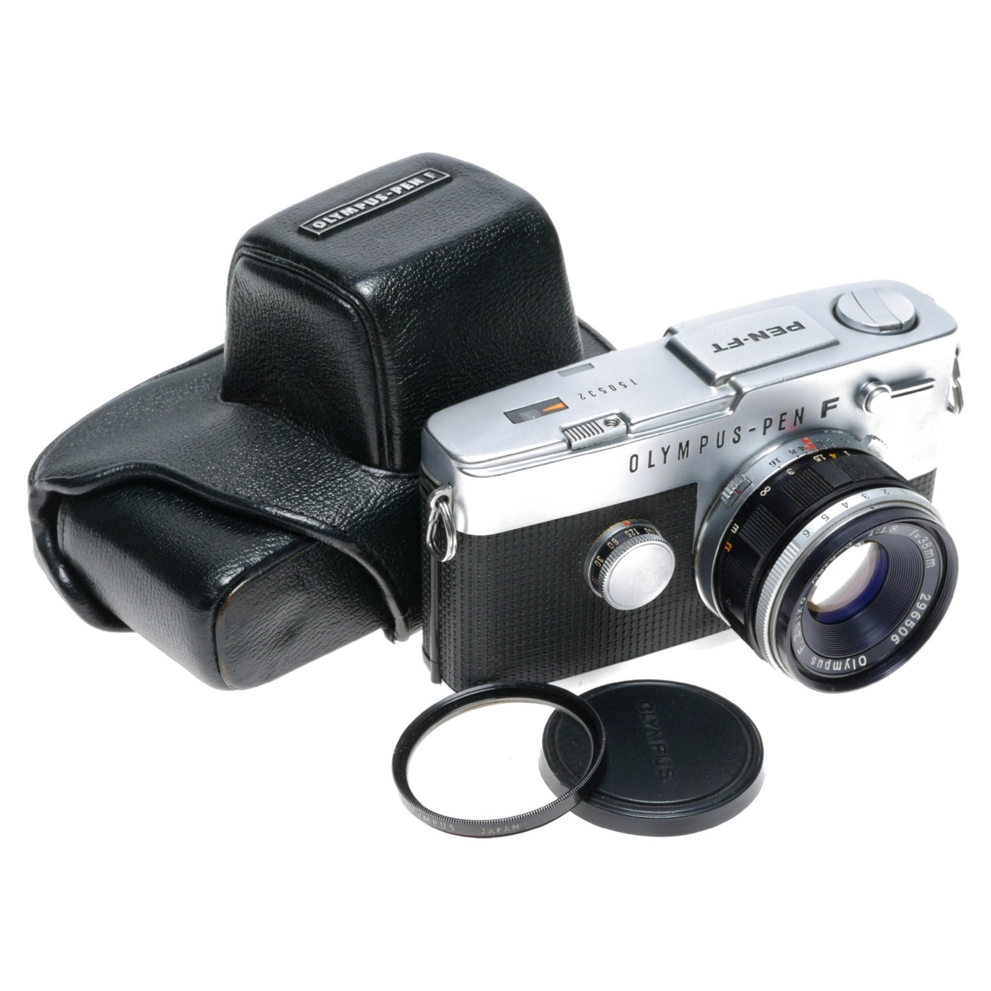 Olympus Pen FT Half Frame Film Camera F.Zuiko Auto-S 1:1.8 38mm